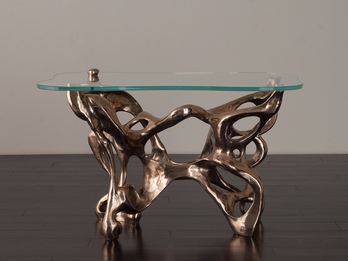 DELIQUESCENT SIDE TABLE, polished